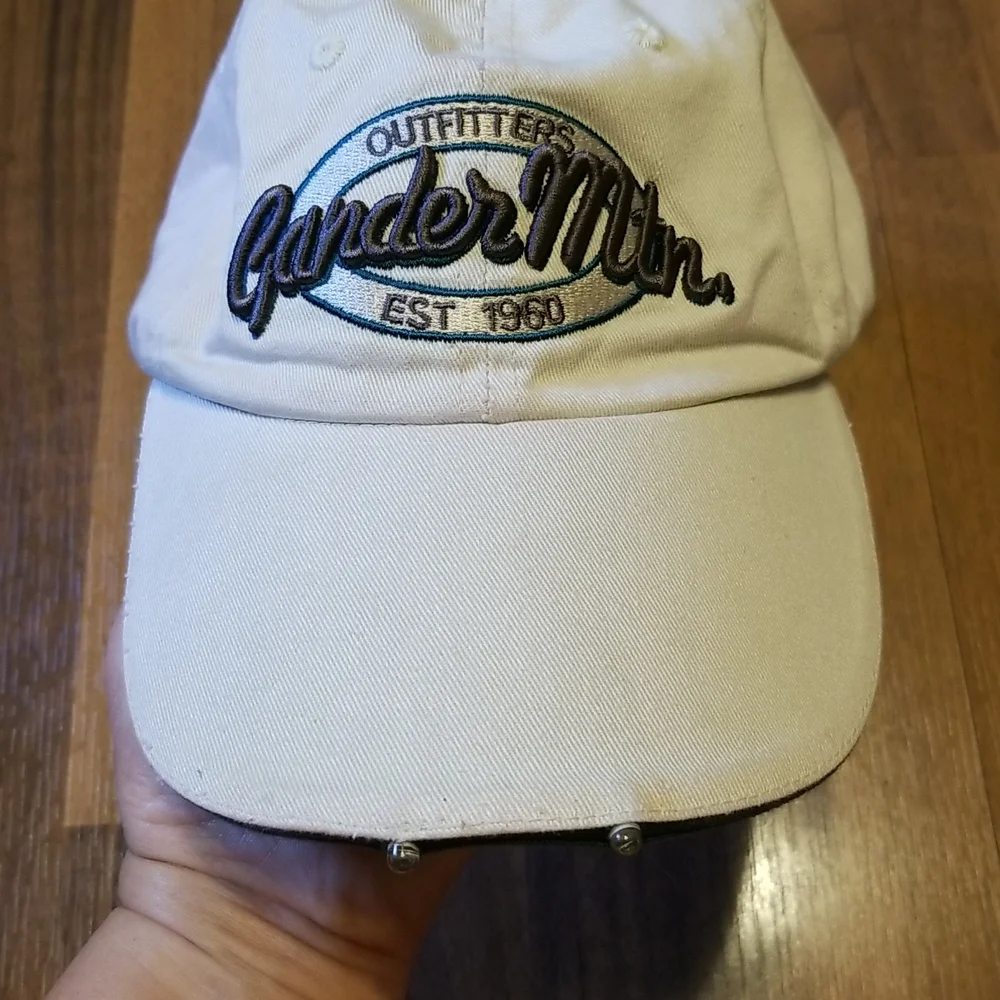Gander Mountain Khaki Embroidered Light-Up Hat Ballcap